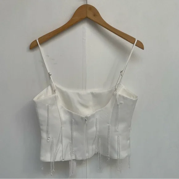 Anthropologie Delfi Collective Bijou & Joya Crop Top Mini Skirt Set NWT - Picture 6 of 16